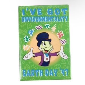 Disney 90s Cricket Earth Day Pin